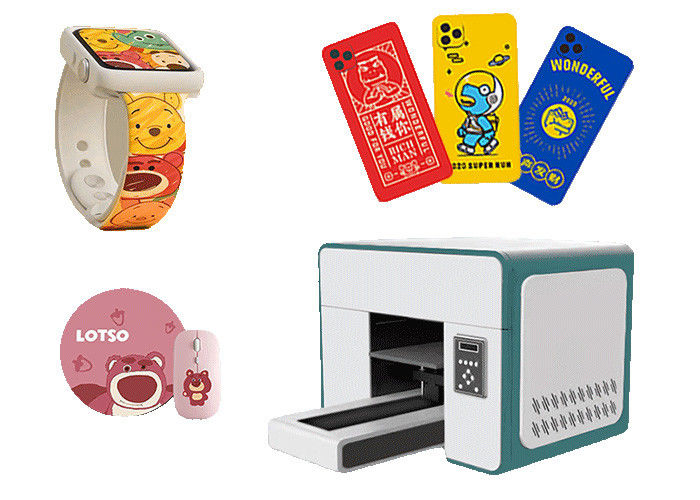 Multifunktioneel A3 UV Printer Mini Kleine Flatbed LED UV Printer Voor Mobiele Telefoon Hoesje
