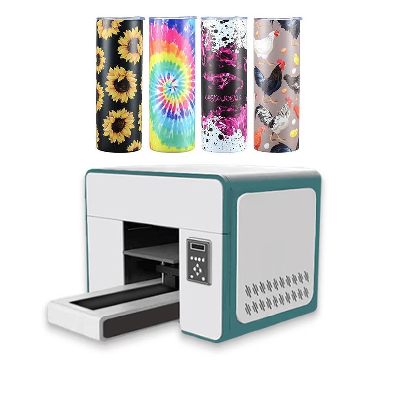 I3200 Telefoonhoes A3-grootte UV-printer Glasflespen 3D LED UV Flatbed Inkjet Printer