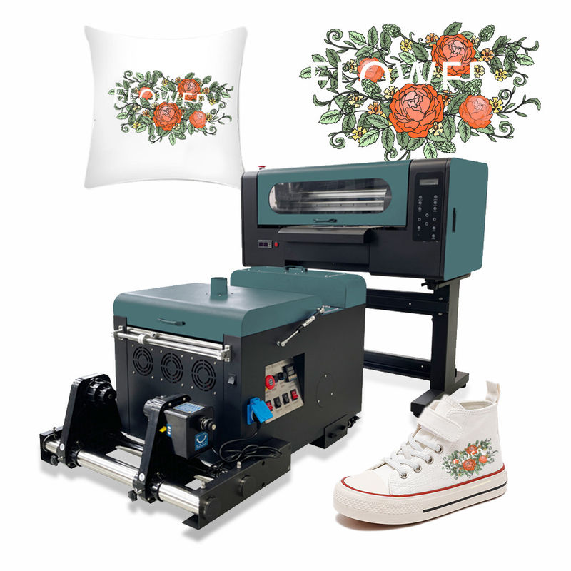 Digitale DTF-printer in A3-formaat T-shirtdrukmachine met twee Epson XP600-printerkoppen