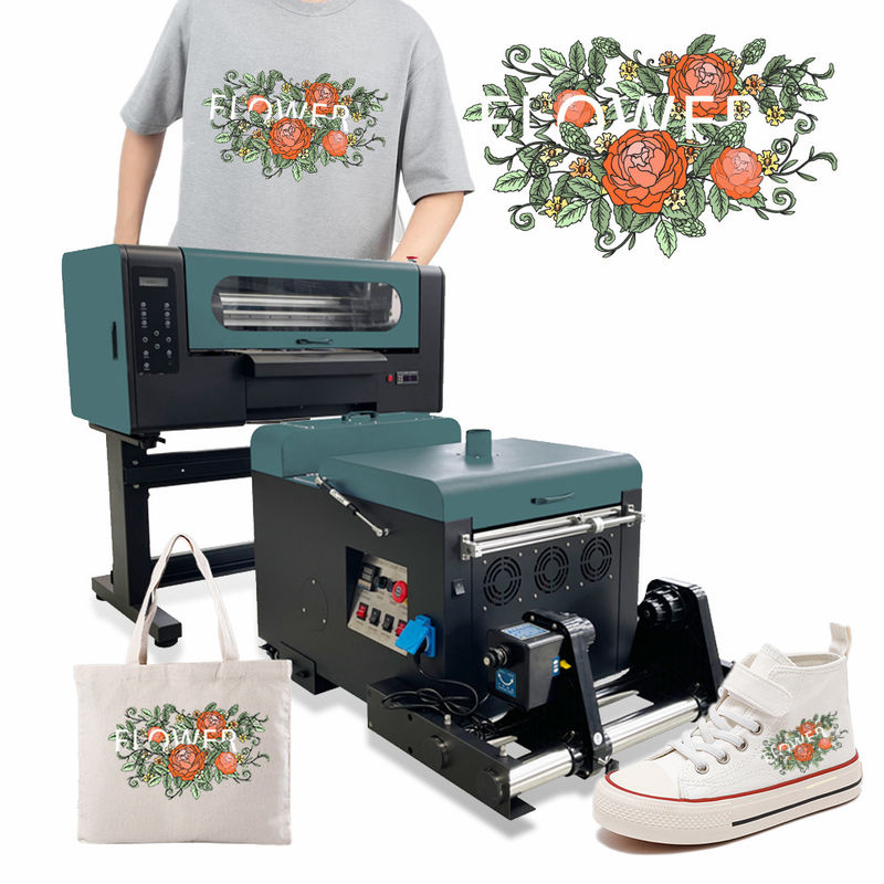 30cm A3 DTF-printer Roll Dtf-printer voor het afdrukken van stickers met dubbele kop Dtf-printer