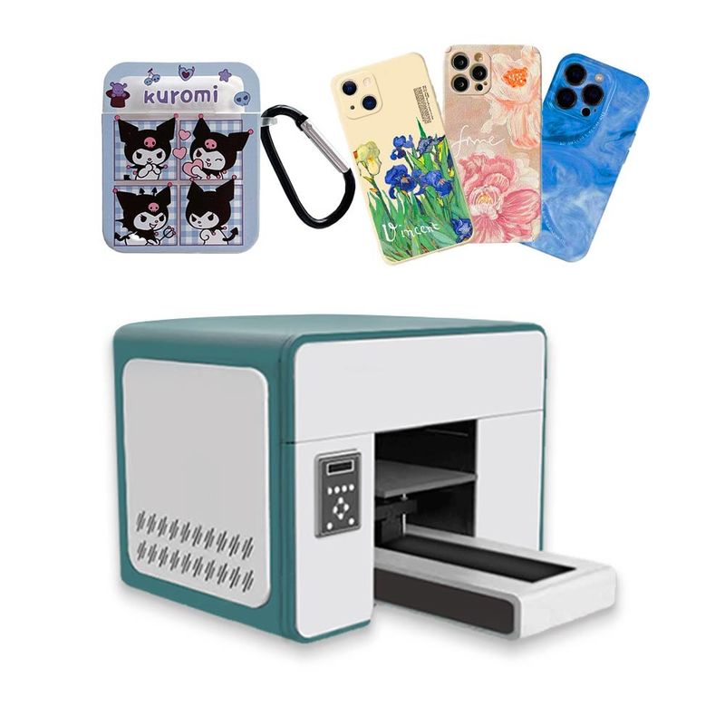 A3 Flatbed LED UV Printer Hout Board UV Led Printing Machine Met Epson I3200 S1HD