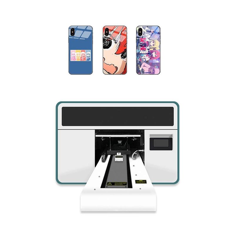 8 Kleuren A3 Grootte UV Flatbed Printer Glas Cube Digitale UV 3D Printer