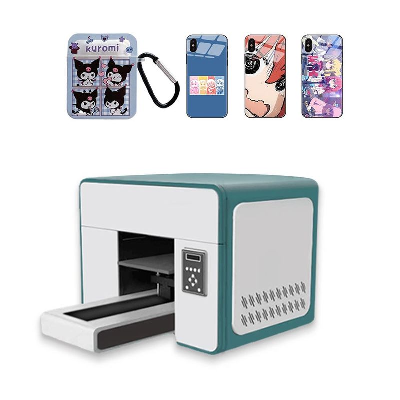 8 Kleur A3 UV Inkjet Printer UV LED 3D UV Printer Voor Horloges Ipad Oordopjes