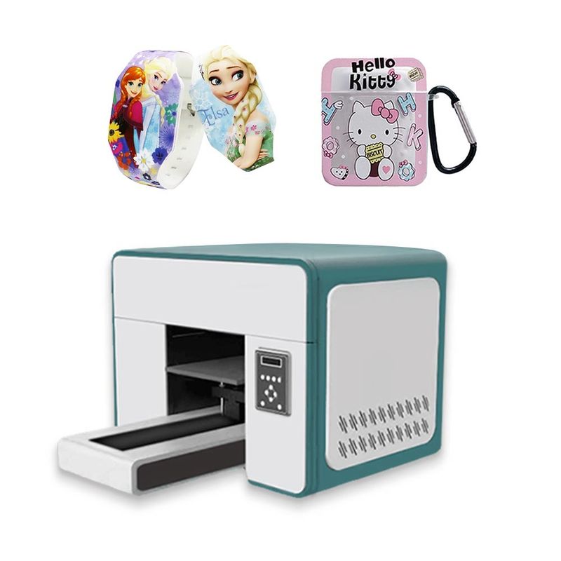 1200DPI A3 UV Flatbed Printer Fles UV Printer A4 Printmachine