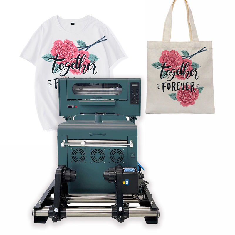 Dual Xp600 Head DTF Inkjet Printer 30cm T-Shirt Transfer Printer Huisdier Film Printer