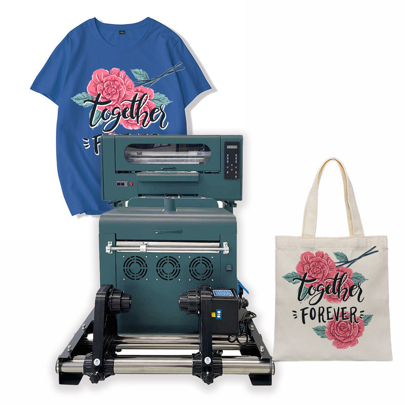 High Speed DTF Inkjet Printer Voor- en achterverwarming 4C W of 6C W ((LcLm Optioneel)