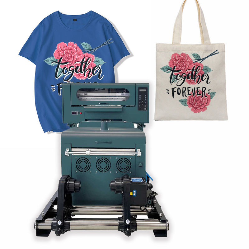 Fabriek Dual Head 30cm DTF Printer PET Film A3 Dtf Printer T-shirts Printing Machine