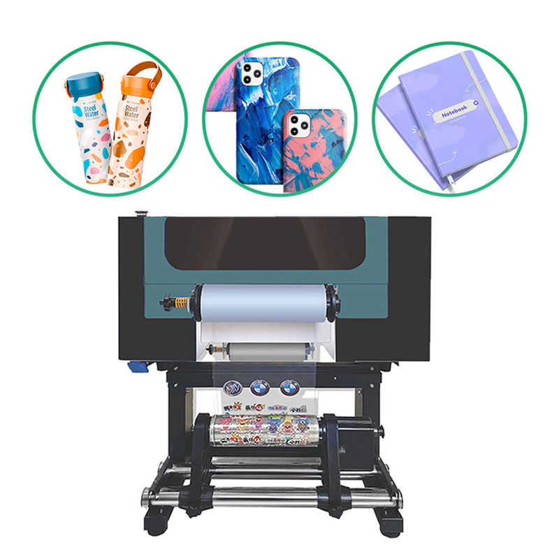 A3 30cm roll to roll UV DTF printer Pet film Uv Dtf laminatie machine