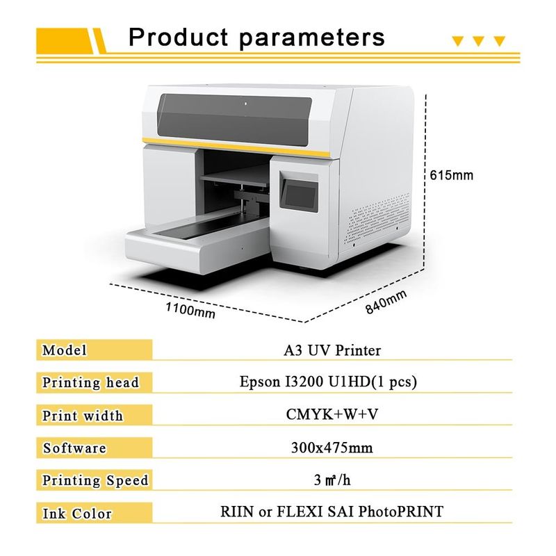 T-shirtprinter All in One Printer A3 Grootte Met Epson I3200 U1 hoofd