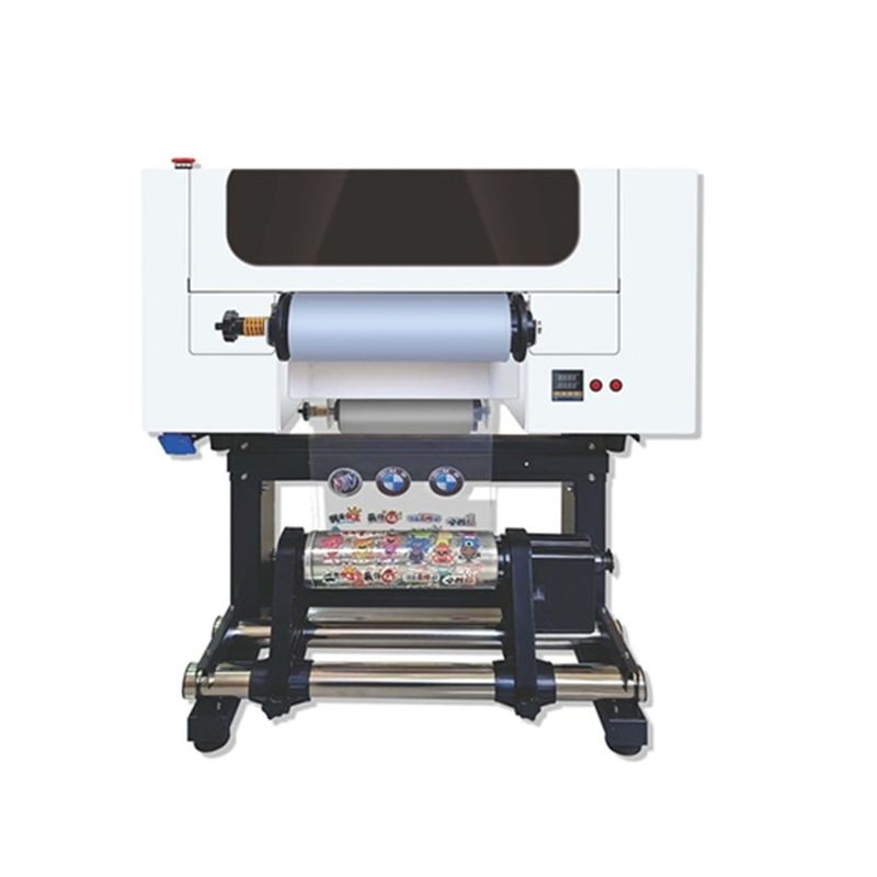 A3 grootte UV DTF printer rol tot rol voor etiketten en sticker inkjetprinter op alle objecten