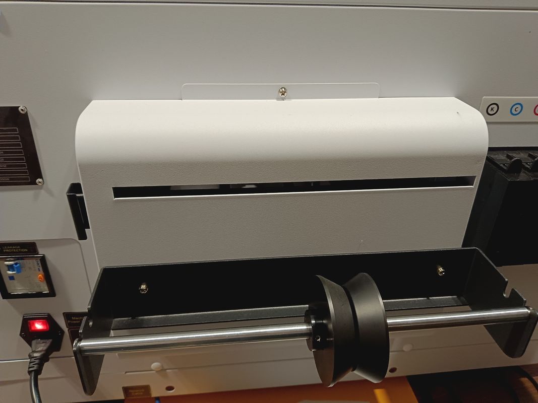 K/C/M/Y W V Ink Color A3 UV Printer met S1-HD Print Head en 300x475mm Platform Grootte