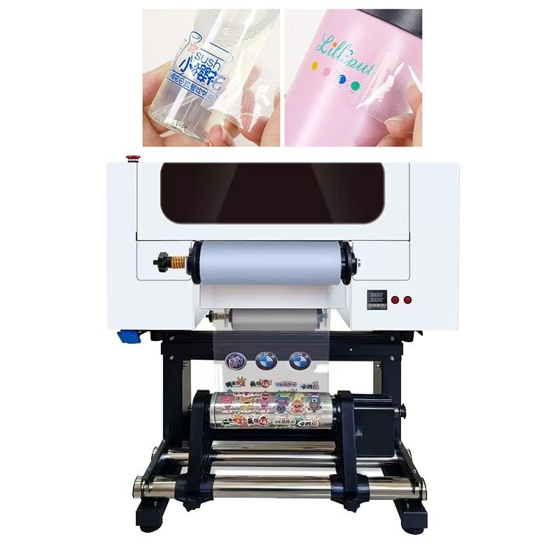 Hoge resolutie DTF-transferfilmprinter met CMYK W+V-inktkleur Multiple Rip-interfaces