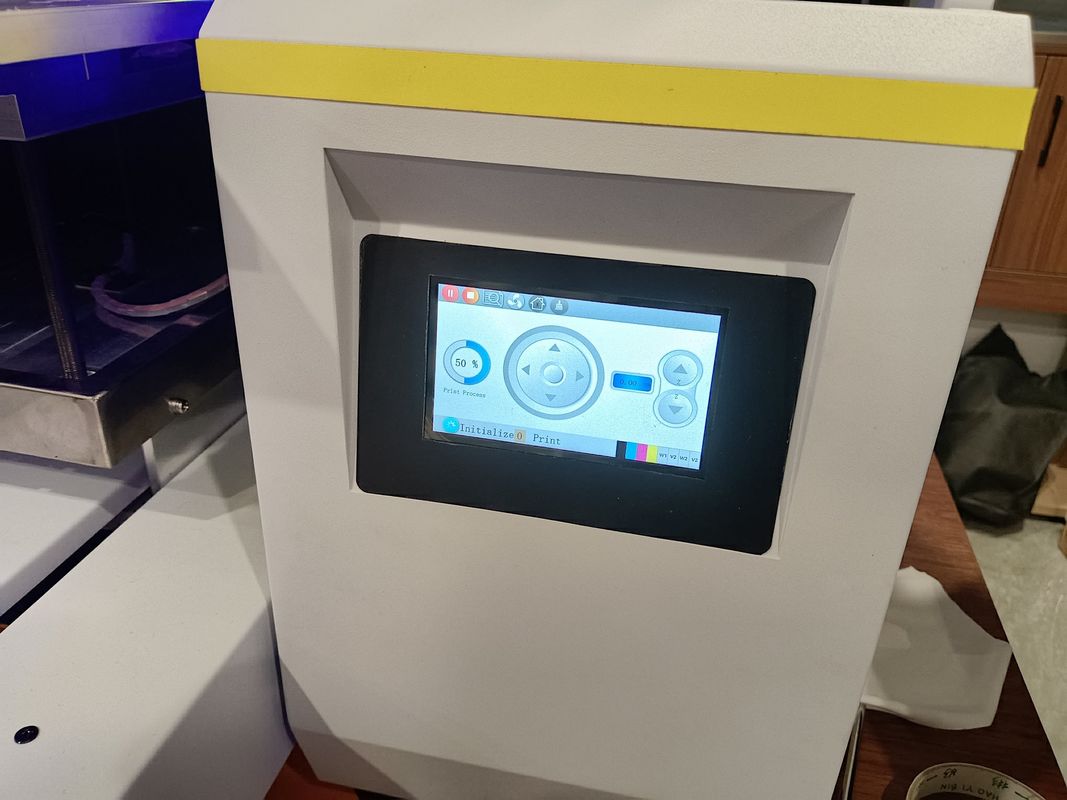 Hoogresolutie A3-grootte UV-hybride roll-to-roll-drukmachine met Epson-koppen