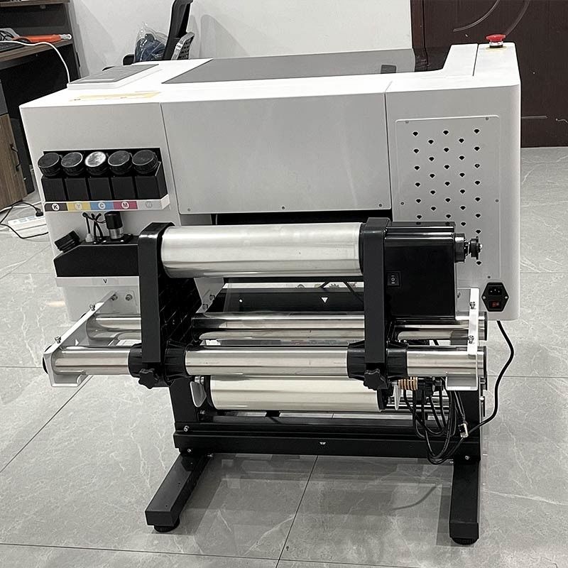 30cm UV DTF printer Roll To Roll A3 UV DTF printer met laminaat voor plakker