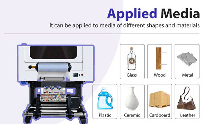 Digitale UV DTF 2 F1080 kopprinter Twee in één 30cm/60cm Printbreedte