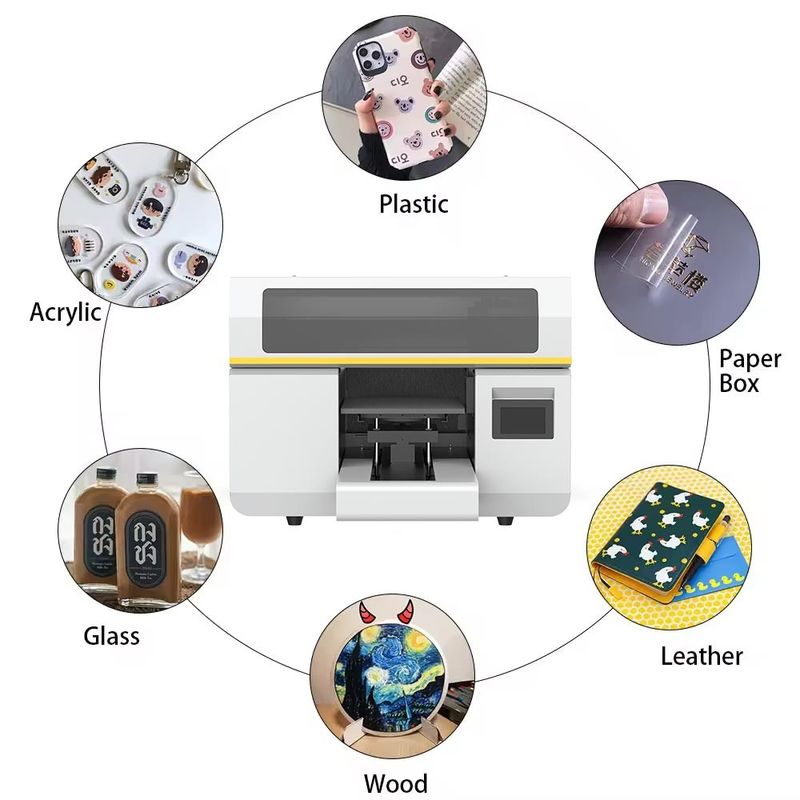 A3 UV-printer / digitale UV-printer A3 Grootte Kan 3 soorten afdrukken