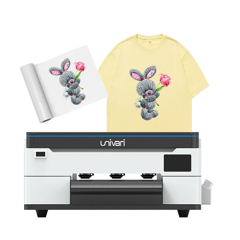 Compact A3-formaat Laminating Auto Desk DTF Transfer Machine Inkjet UV DTF Printer Met F1080 XP600 Hoofd T-shirts Printing