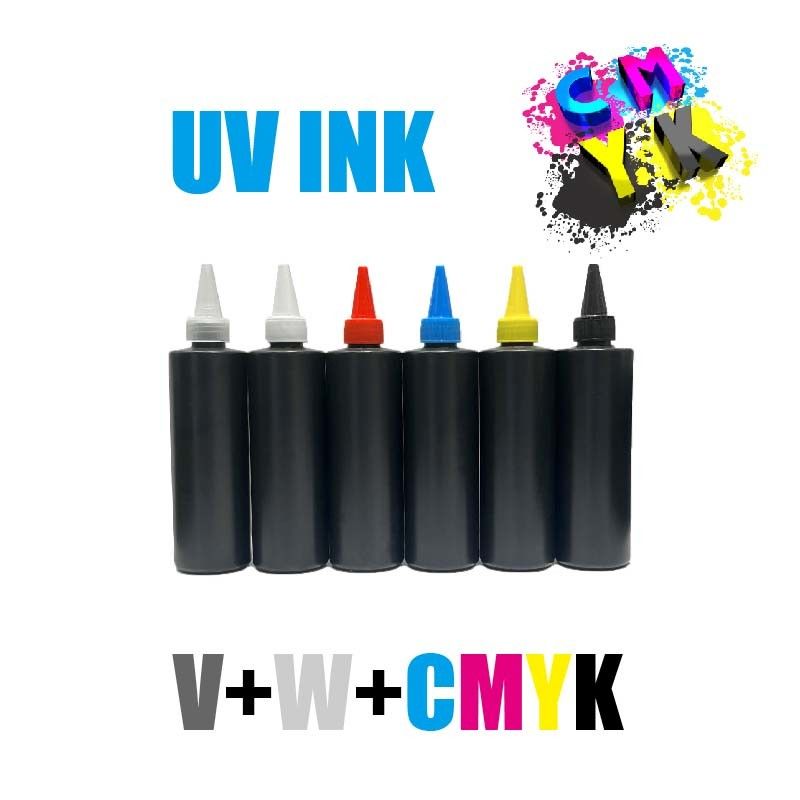 UV-curable Ink Hard Soft LED UV Ink Voor Epson I3200 XP600 DX4 DX5 DX7