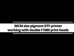 Digitale 30 cm Samll DTF printer Pet film printer voor beginners met I3200 hoofd