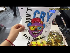 Automatische DTF-transfermachine Inkjet UV DTF-printer F1080 XP600 kop