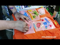 Het gehele proces van 30cm DTF printer drukken en drukkenT-shirt