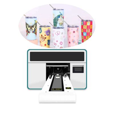 Mini UV hybride printer Acryl A3 UV-printer Standaard CMYKWV kleuren