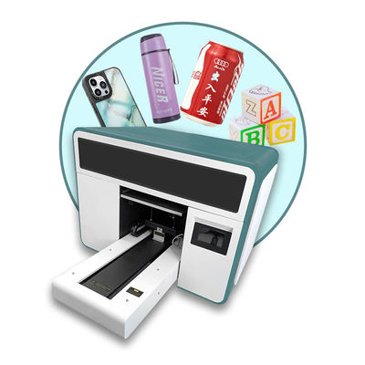 Hybride UV inkjetprinter LED-platbed inkjetprinter voor het afdrukken van stijf en zacht materiaal