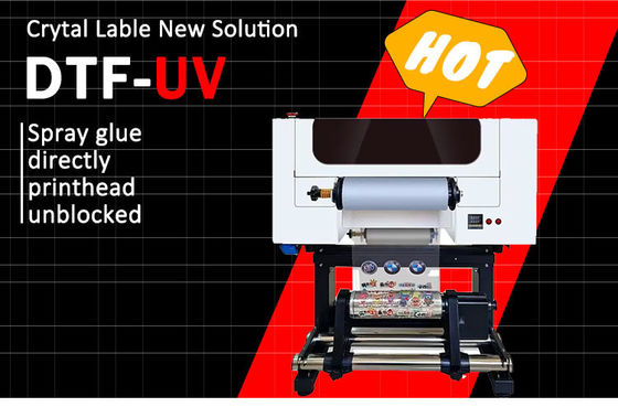 A3 UV DTF printer 30cm UV DTF printer T-shirt printer met poedershaker