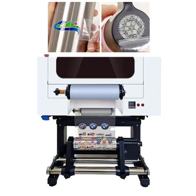 300 mm breedte UV DTF-printer met 20 ml/m2 inktverbruik voor drukwerk in grote hoeveelheden
