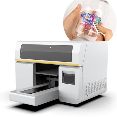 A3 UV-hybride flessenprinter met meerdere toepassingen voor cilindrisch gebruik