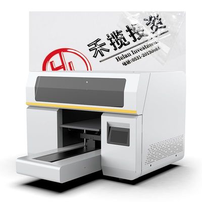 300x475mm Platform UV Roll Printer Met I3200 Printhead Printer Voor T-shirt flessen Telefoonhoesje