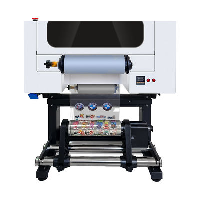 A3 UV DTF-printer met rol tot rol film voor huisdieren 30 cm UV DTF-printer met poedershaker